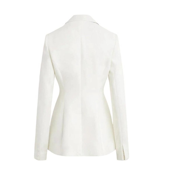 FAVORITE DAUGHTER The Favorite Blazer Suiting Jacket Ivory S - Picture 2 of 14